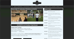 Desktop Screenshot of npsports.ca